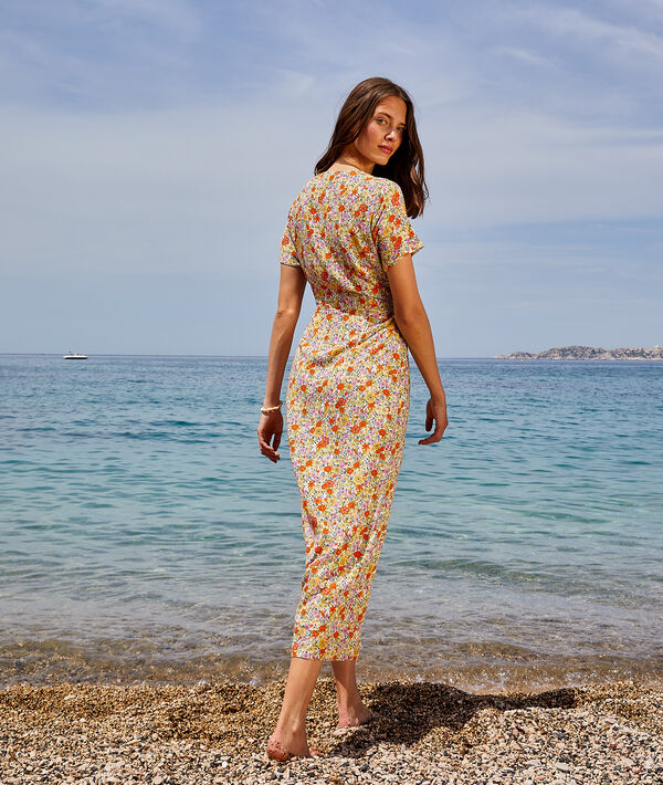 Vestido largo estampado floral Vestido largo estampado floral