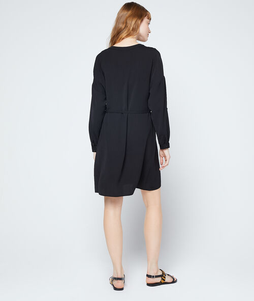 Vestido vaporoso anudado Vestido vaporoso anudado