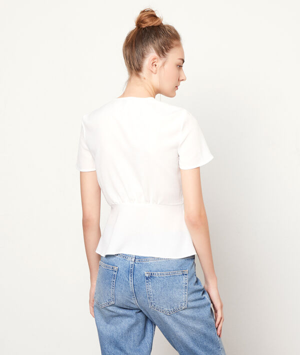 Blusa escote cruzado Blusa escote cruzado
