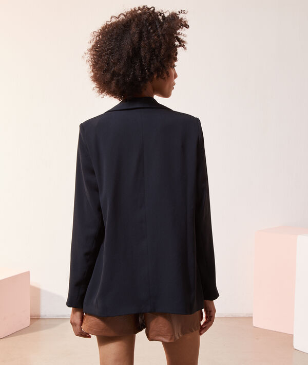 Blazer de corte recto Blazer de corte recto