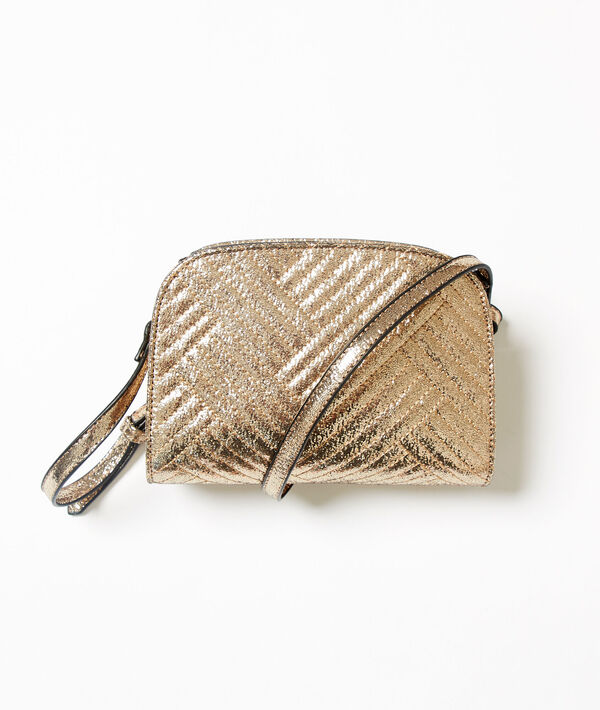 Bolso dorado metalizado Bolso dorado metalizado
