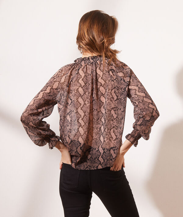 Blusa estampado serpiente Blusa estampado serpiente