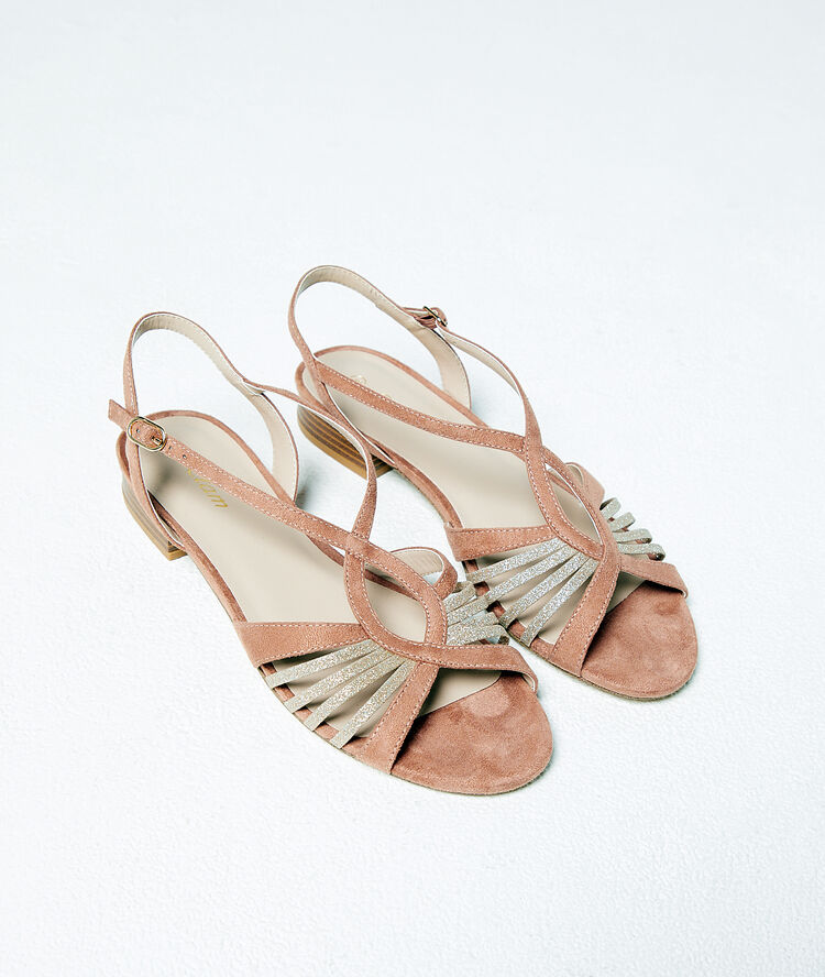 Sandalias efecto ante c.nude.