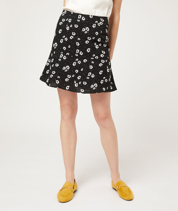 Falda patinadora floral Falda patinadora floral