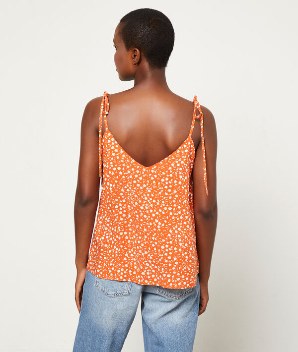 Top tirantes estampado floral Top tirantes estampado floral