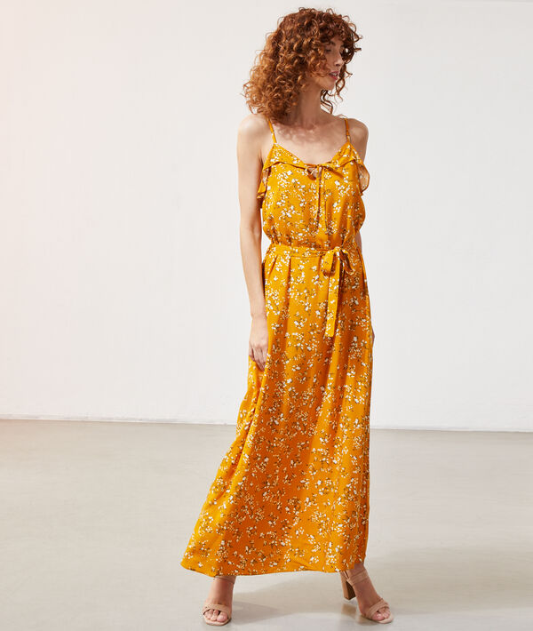 Vestido largo estampado floral Vestido largo estampado floral