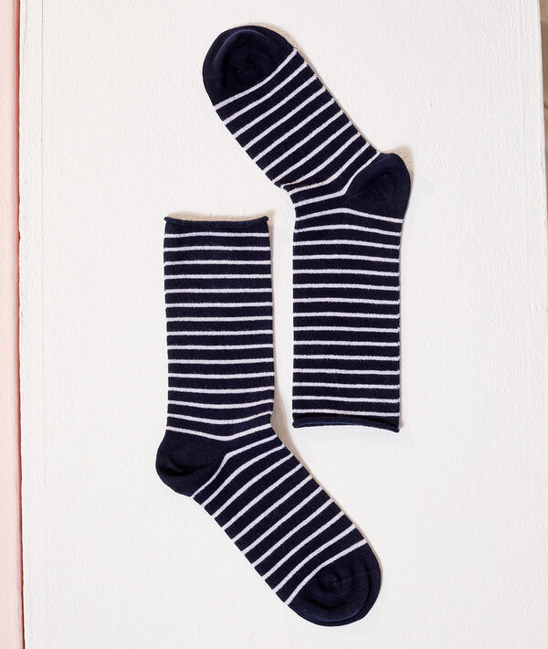 Calcetines estampado de rayas Calcetines estampado de rayas