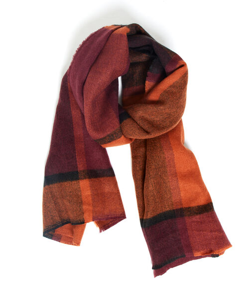 Plaid de cuadros c.ocre.
