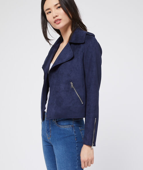 Chaqueta biker efecto ante Chaqueta biker efecto ante