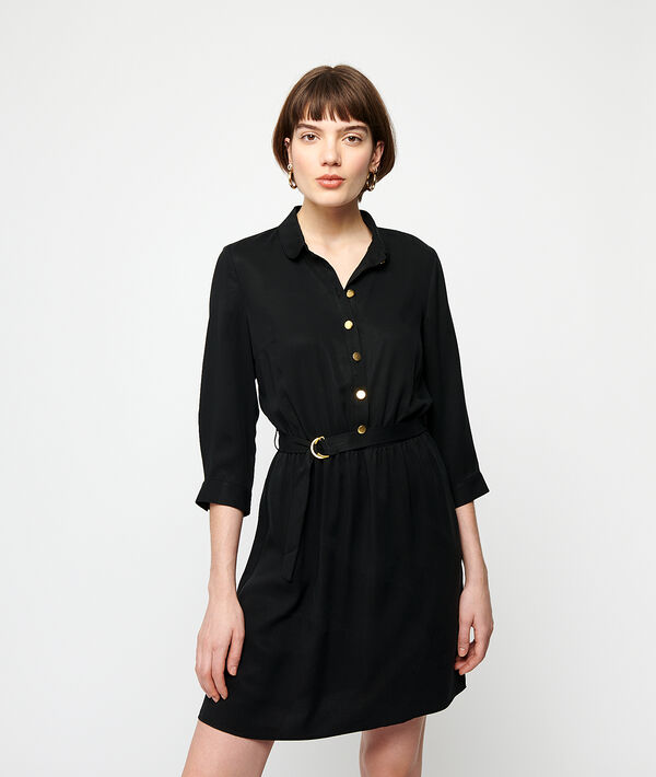 Vestido camisero con cinturón Vestido camisero con cinturón
