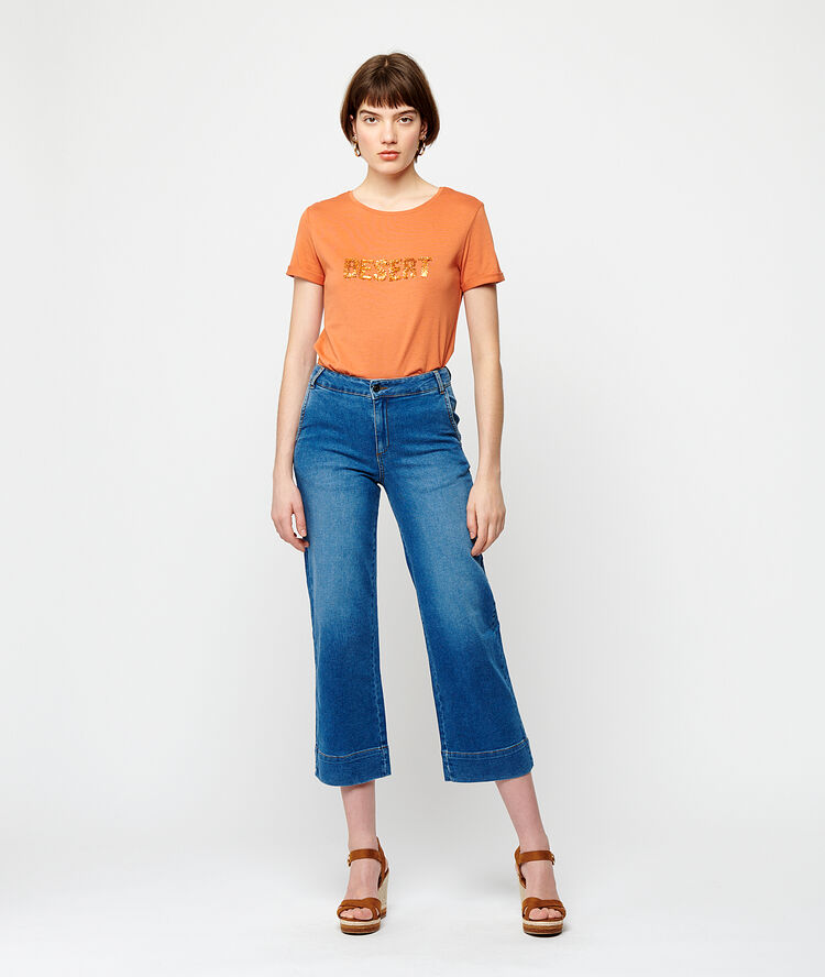Camiseta ‘désert’ naranja.