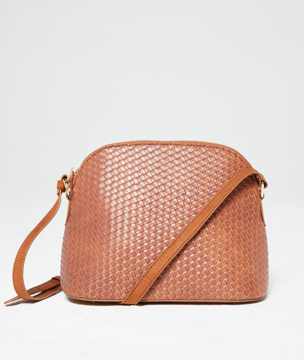Bolso bandolera efecto trenzado - BALI - TU - Marrón - Mujer - Etam