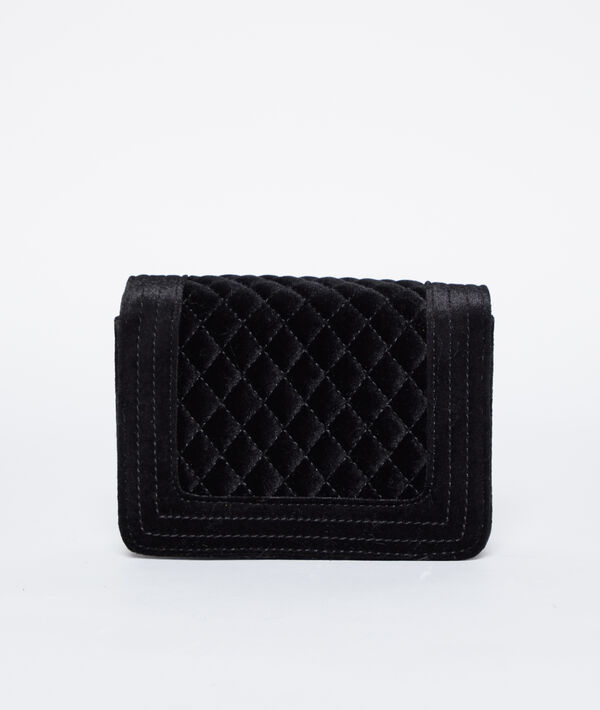 Bolso metalizado efecto terciopelo Bolso metalizado efecto terciopelo