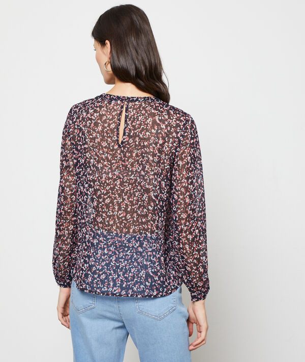 Blusa efecto transparente Blusa efecto transparente