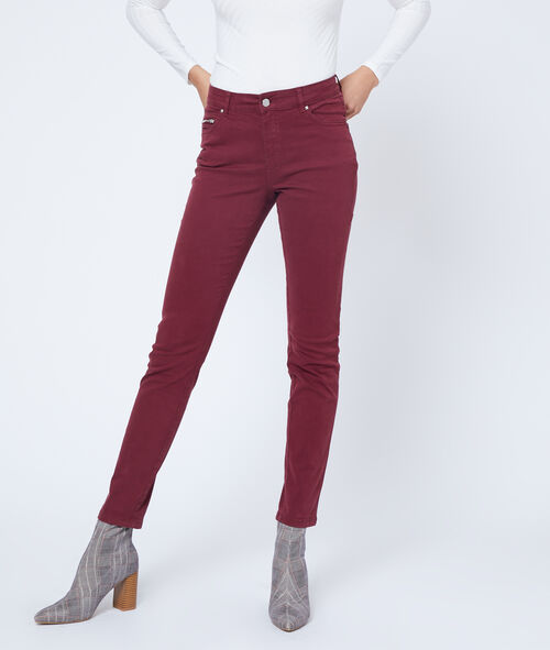 Pantalón ajustado de algodón Pantalón ajustado de algodón