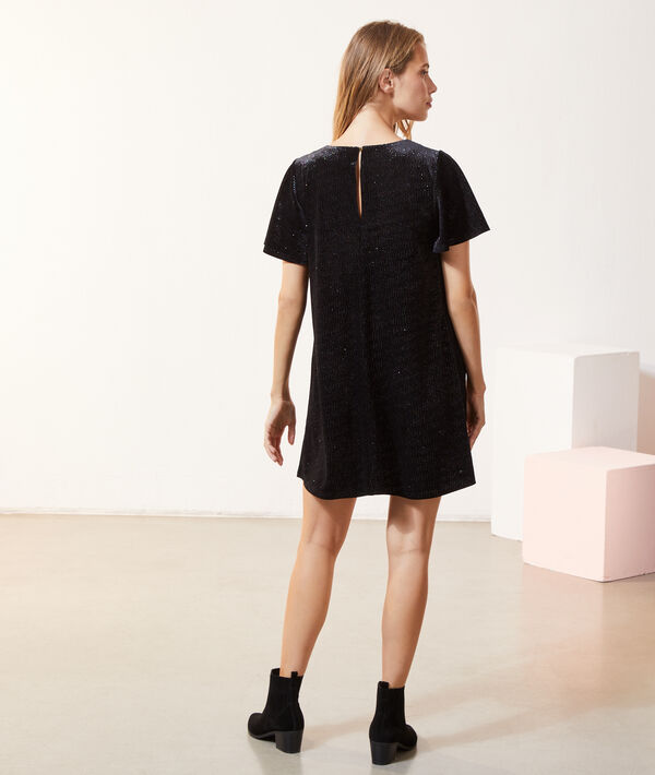 Vestido recto con lentejuelas Vestido recto con lentejuelas