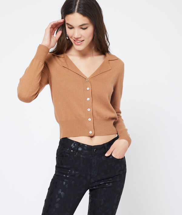 Suéter cuello camisa Suéter cuello camisa