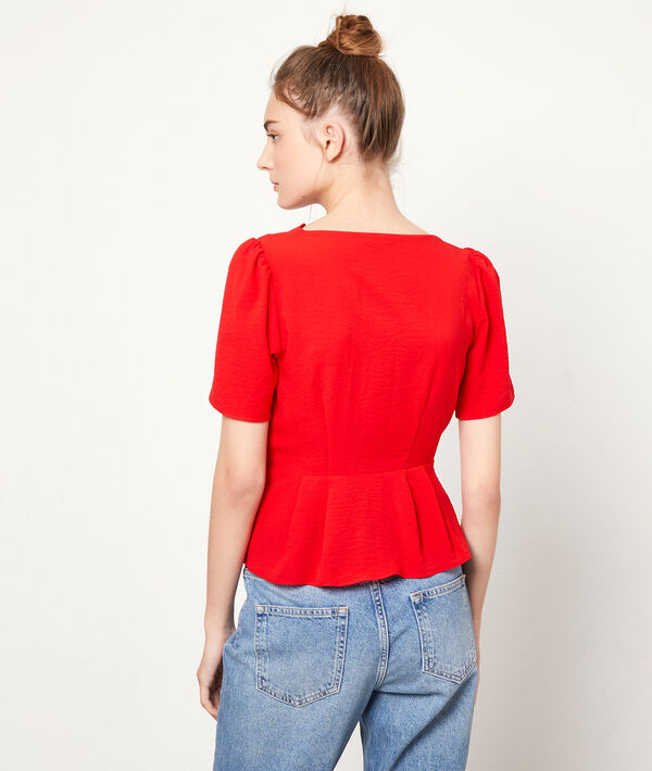 Blusa escote cruzado Blusa escote cruzado