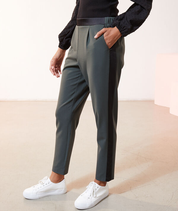 Pantalon côtés satinés Pantalon côtés satinés