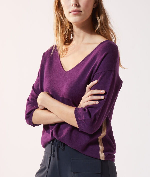 Jersey fino escote en V Jersey fino escote en V