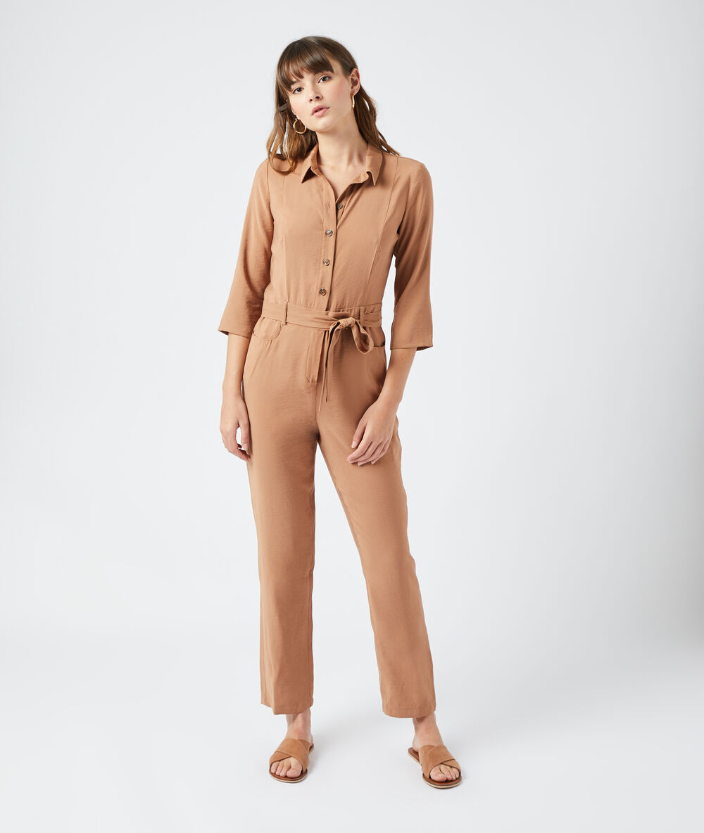 Mono largo anudado con lazada c.c.camel.