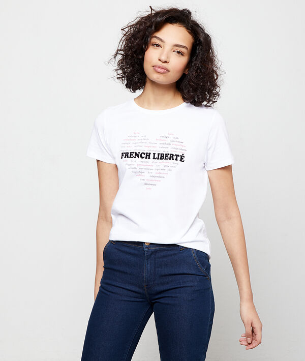 Camiseta ‘French liberté’ de algodón orgánico Camiseta ‘French liberté’ de algodón orgánico