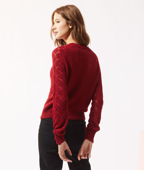 Pull maille pointelle Pull maille pointelle