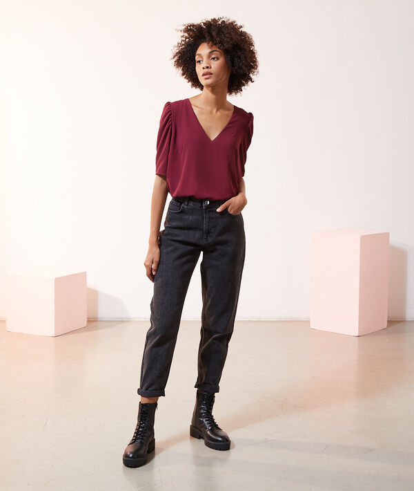 Blusa 2 en 1 con top integrado Blusa 2 en 1 con top integrado