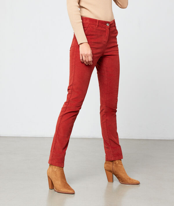 Pantalón ajustado pana Pantalón ajustado pana