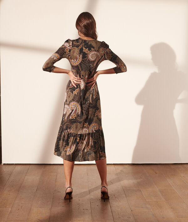Robe longue imprimé fleuri Robe longue imprimé fleuri