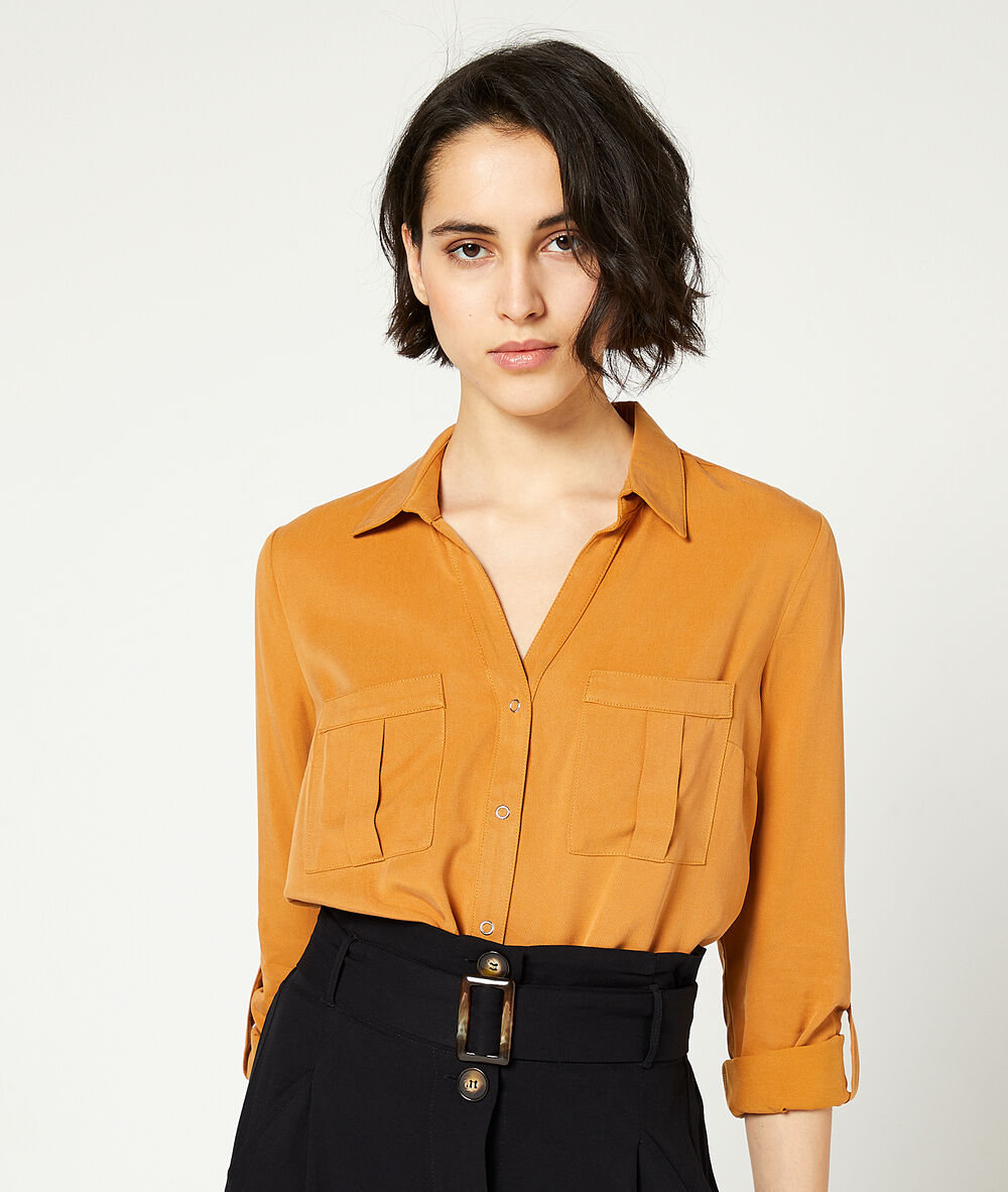 Camisa lisa sabana.