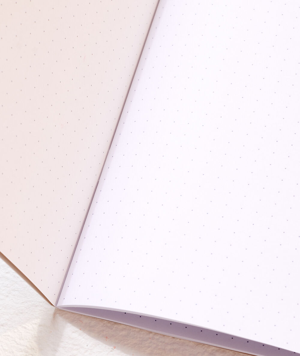 Cuaderno 'notes pétillantes' blanco.