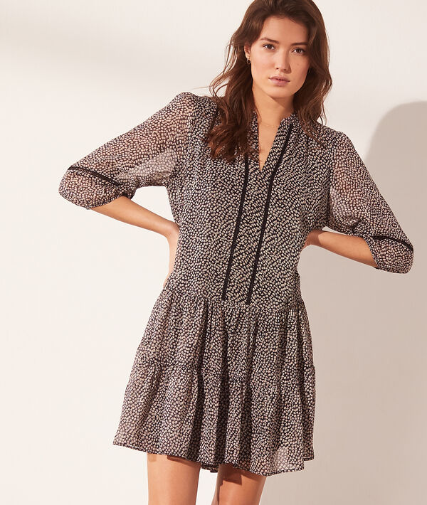Vestido vaporoso estampado Vestido vaporoso estampado