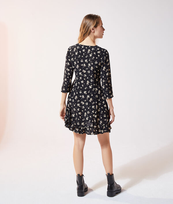 Vestido corto estampado floral Vestido corto estampado floral