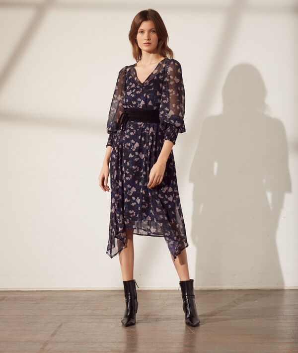 Vestido midi estampado floral Vestido midi estampado floral