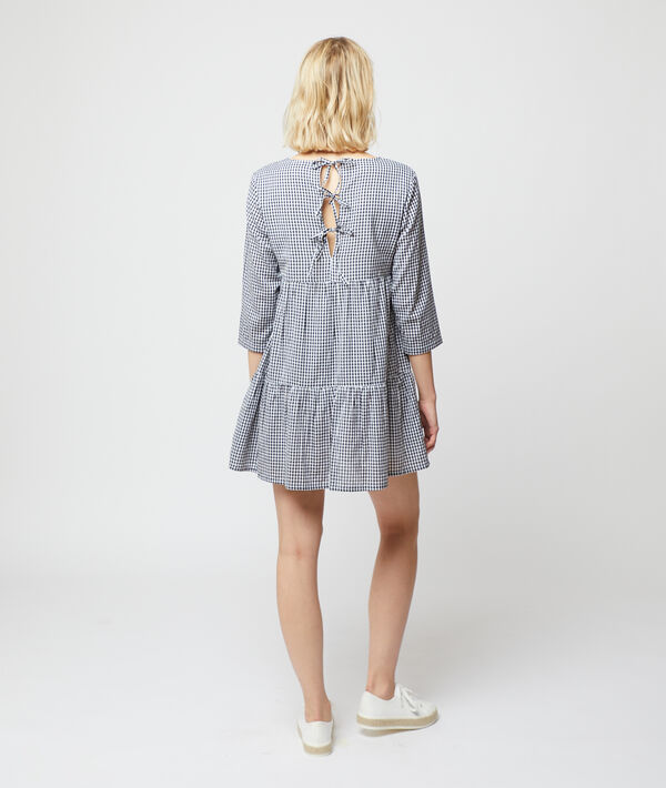Vestido estampado vichy Vestido estampado vichy
