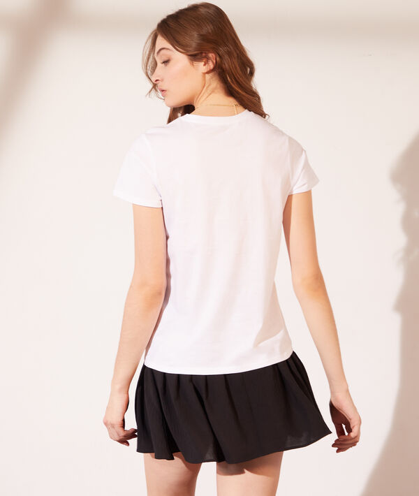 Camiseta lunas con lentejuelas Camiseta lunas con lentejuelas