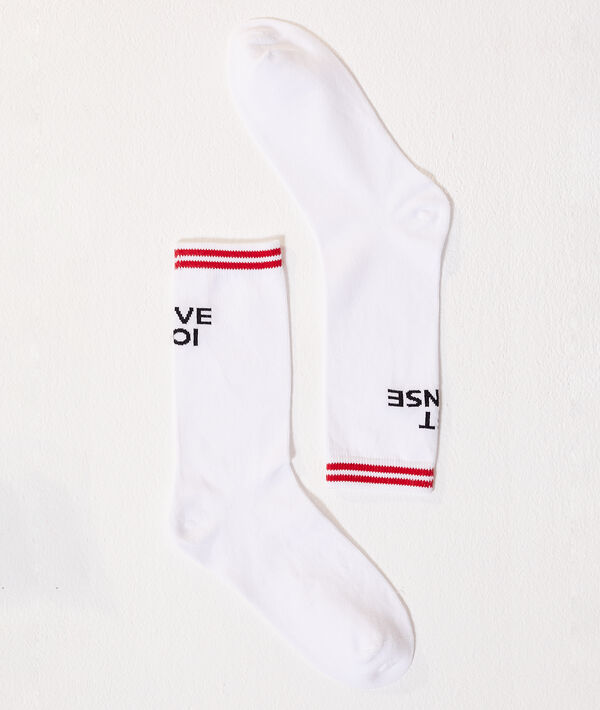 Calcetines con mensaje Calcetines con mensaje