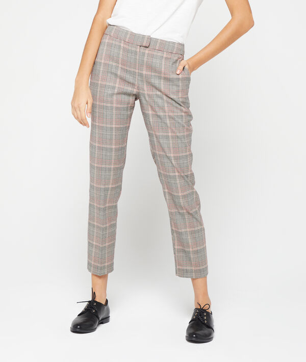 Pantalón estampado Príncipe de Gales Pantalón estampado Príncipe de Gales
