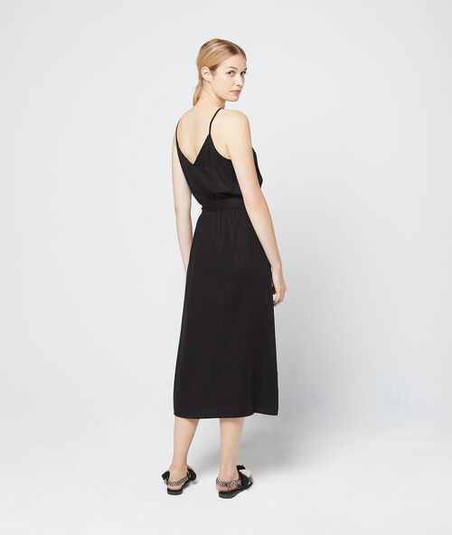 Robe longue cache-coeur en tencel® Robe longue cache-coeur en tencel®