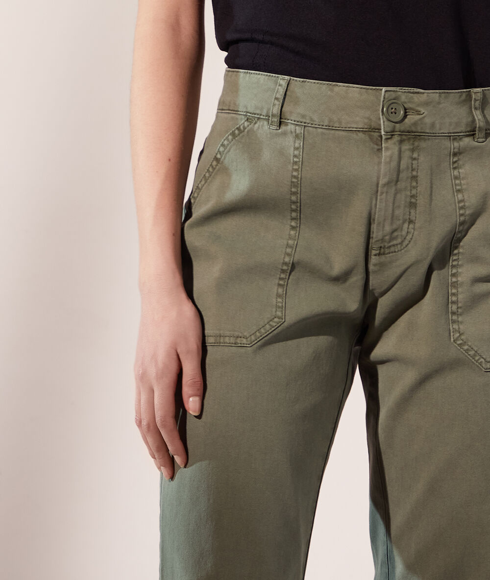 Pantalón cargo c.kaki.
