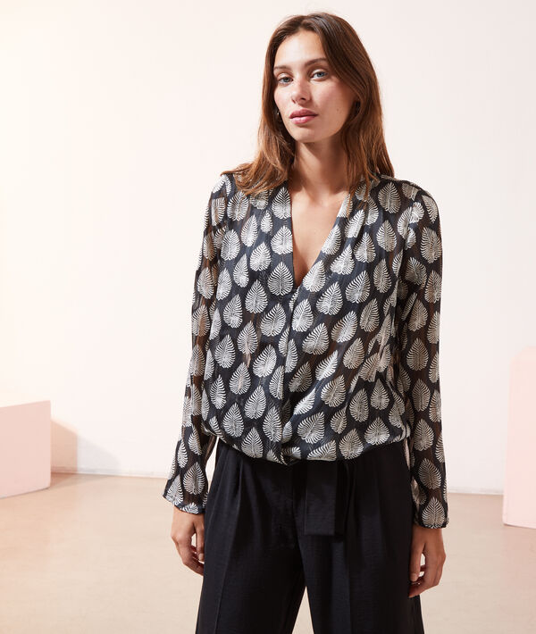 Blusa escote cruzado Blusa escote cruzado