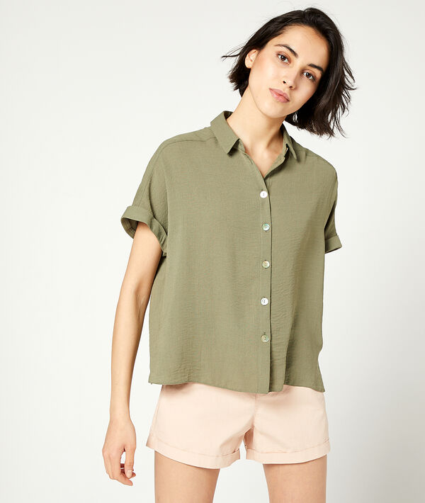 Camisa manga corta lisa Camisa manga corta lisa