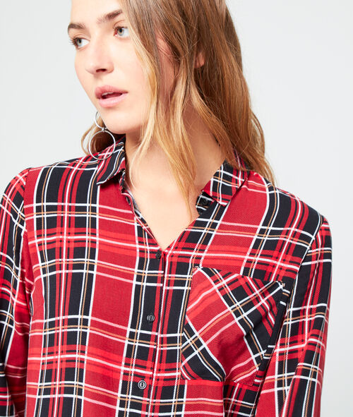 Camisa estampado tartán Camisa estampado tartán