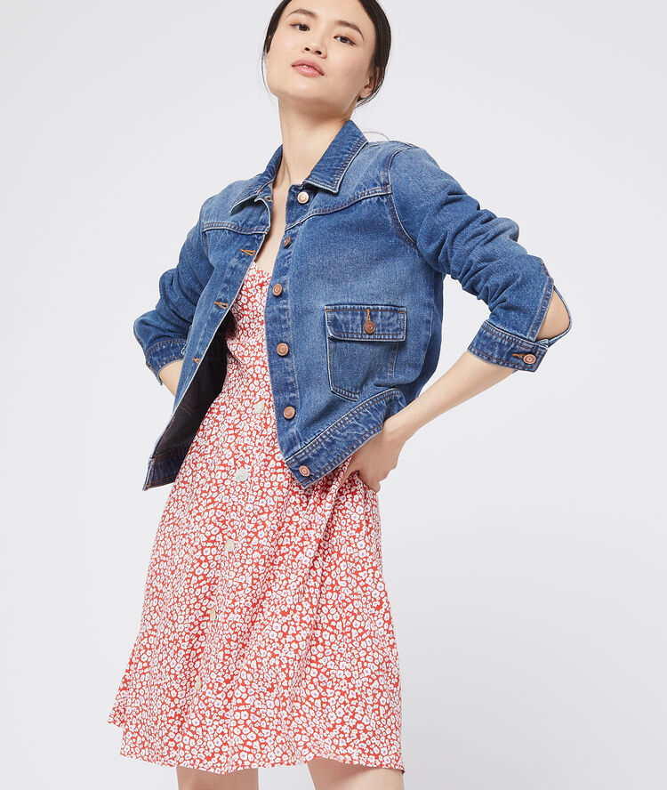 Chaqueta tejana vaquero.