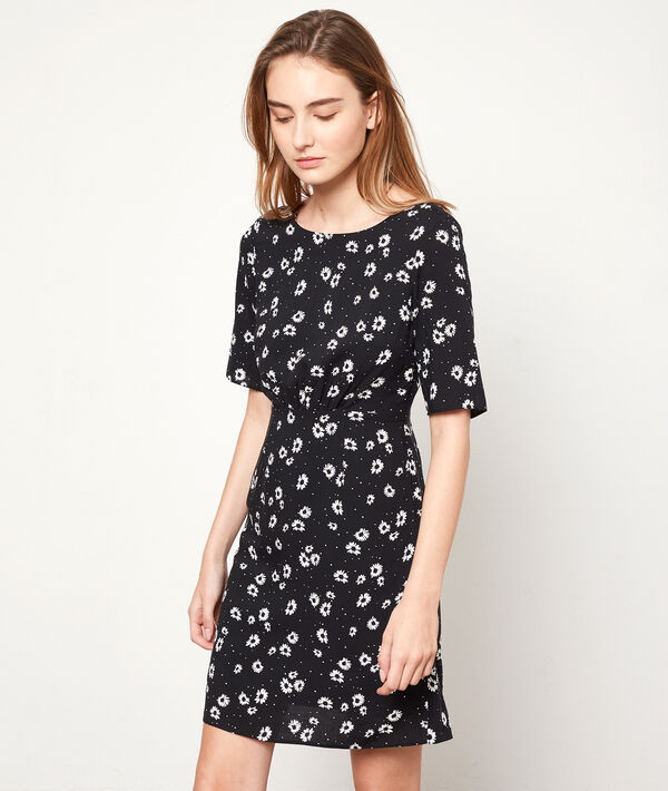 Vestido corto estampado floral Vestido corto estampado floral