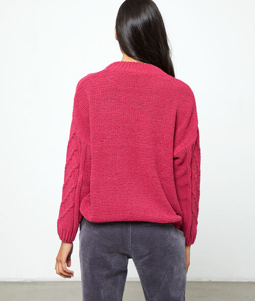Pull torsadé en grosse maille Pull torsadé en grosse maille