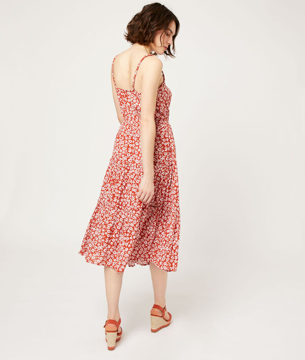 Vestido largo estampado floral Vestido largo estampado floral
