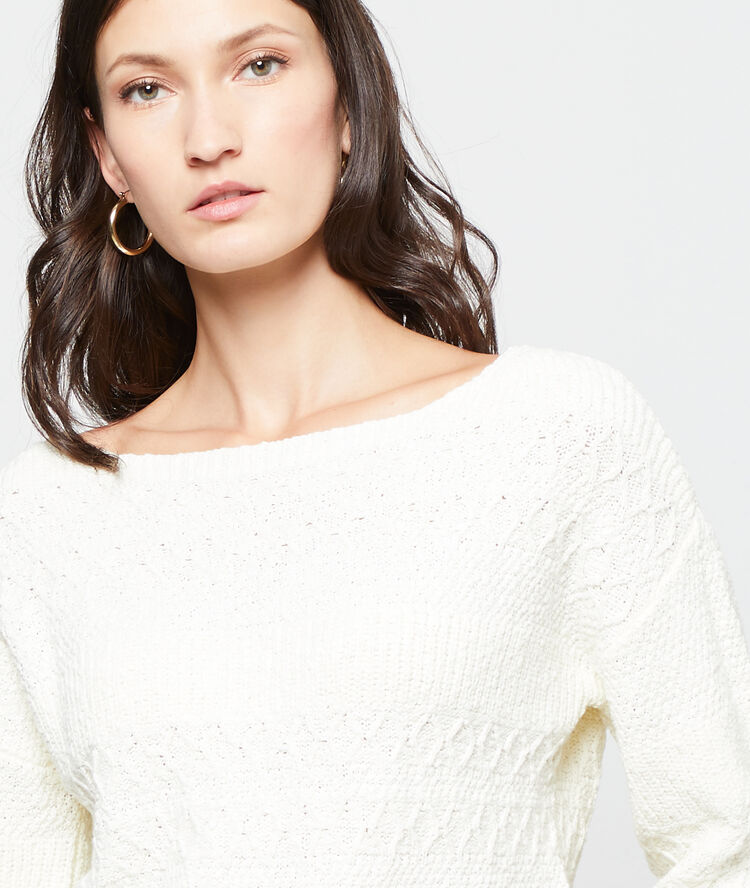 Jersey de punto tricot crudo.