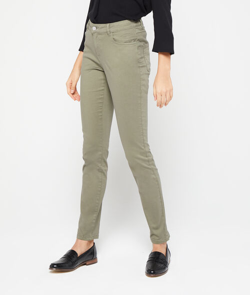Pantalon slim en coton Pantalon slim en coton